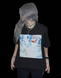 stairway to marketplace graphic fire meme tee